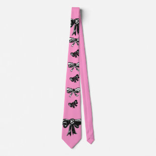 Sweet Bows Tie (Pink Elephant)