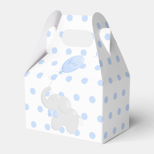 Sweet Box Baby Shower Boy Blue (Front Side)