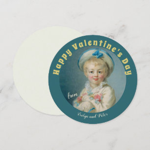 Sweet boy Pierrot Fragonard CC1074 Valentine Card