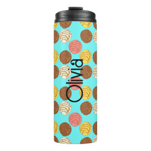 Sweet Bread Mexican Pan Dulce Conchas Thermal Tumbler