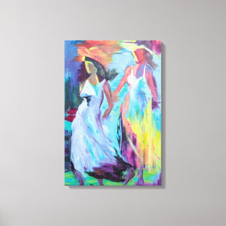 Sweet Breeze Original Painting Canvas Print
