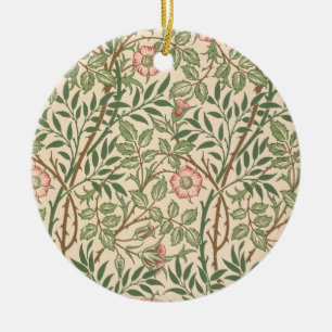 'Sweet Briar' design for wallpaper, printed by Joh Ceramic Ornament