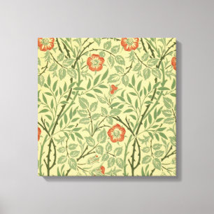 Sweet Briar Pattern (by William Morris) Canvas Print