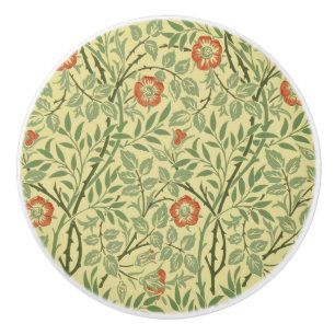 Sweet Briar Pattern (by William Morris) Ceramic Knob