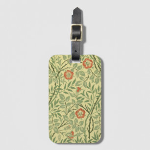Sweet Briar Pattern (by William Morris) Luggage Tag