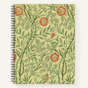 Sweet Briar Pattern (by William Morris) Notebook