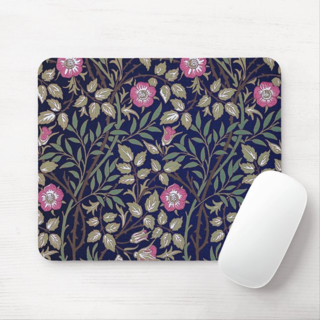 Sweet Briar, William Morris Mouse Pad (With Mouse)