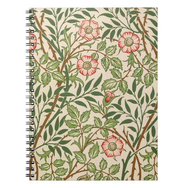 Sweet Briar William Morris Notebook (Front)
