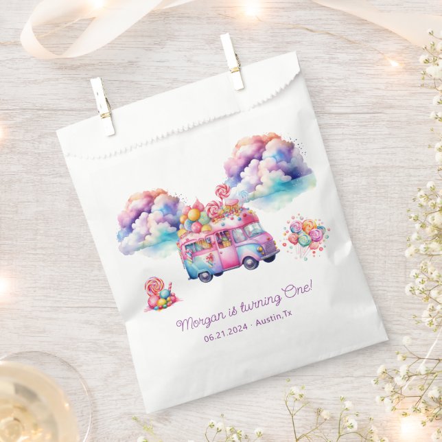 Sweet Budget CandyLane Kid's Birthday  Favour Bag (Clipped)
