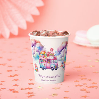 Sweet Budget CandyLane Kid's Birthday  Paper Cups