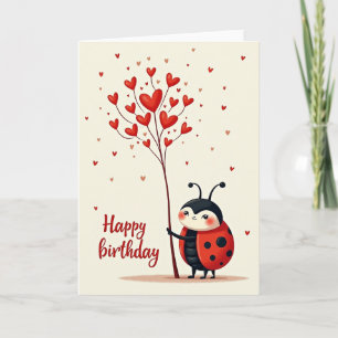 Sweet Bug Birthday Card