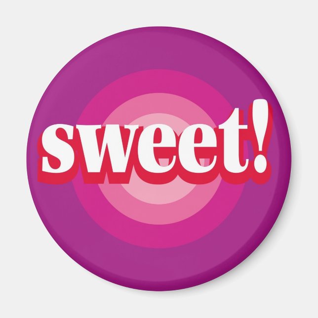 Sweet Bull’s-Eye - Magnet (Devant)