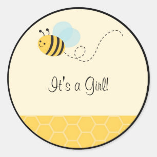 Sweet Bumble Bee Stickers Envelope Seals