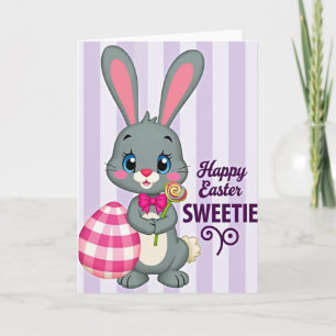 Sweet Bunny Easter Greeting Card