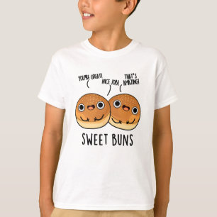 Sweet Buns Funny Baking Pun  T-Shirt