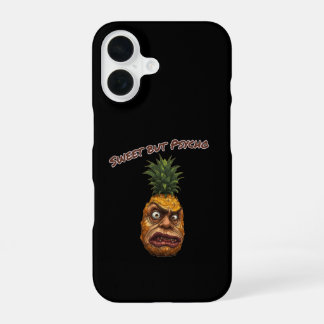 Sweet but Psycho Pineapple iPhone 16 Case
