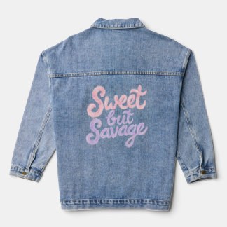Sweet But Savage Street Style Cotton Candy Graphic