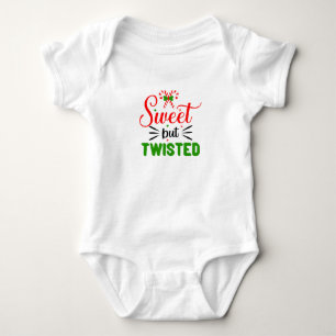 Sweet but twisted baby bodysuit