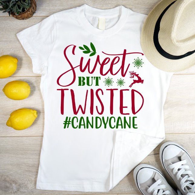 Sweet but twisted #candycane, modern&cool T-Shirt (Creator Uploaded)