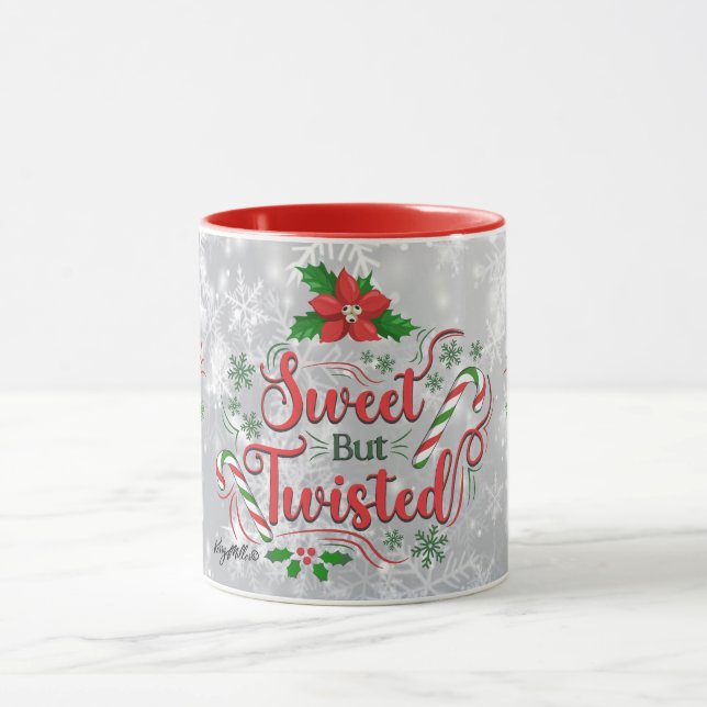 Sweet But Twisted Christmas Mug (Center)