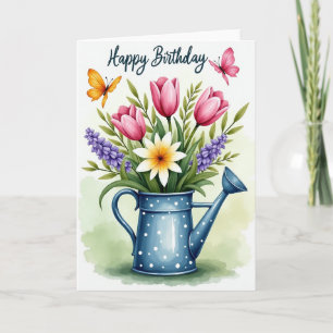 Sweet Butterfly Bloom Card