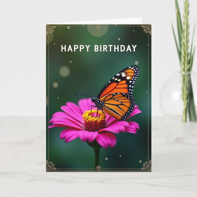 Sweet Butterfly Card (Front)