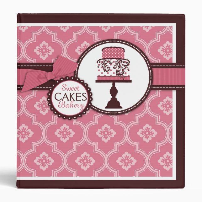Sweet Cake 1.5 inch Binder (Front)
