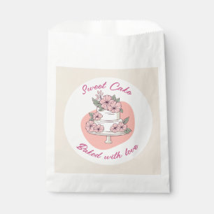 Sweet Cake Bakery Favour Bag