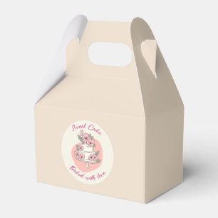 Sweet Cake Bakery Favour Box
