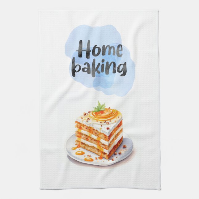 Sweet cake design kitchen towel (Vertical)