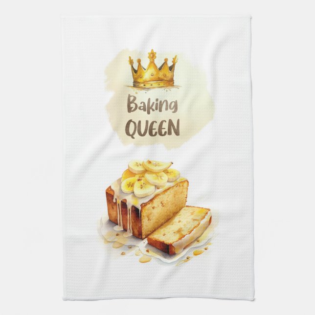 Sweet cake design kitchen towel (Vertical)