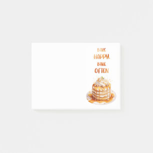 Sweet cake design  post-it notes