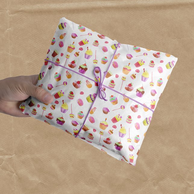 Sweet Cakes Delicious Treats Tissue Paper (Creator Uploaded)