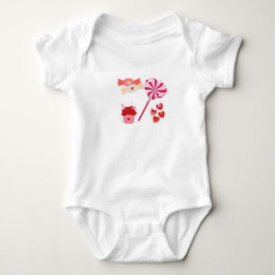 Sweet Candies Delight Baby Bodysuit