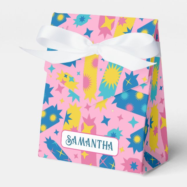 Sweet candies. favor box (Front Side)