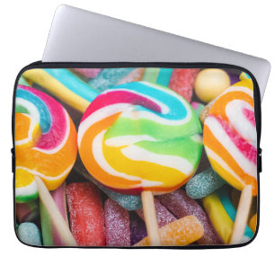 sweet candies laptop sleeve
