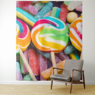 sweet candies tapestry
