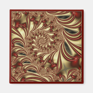Sweet Candy Cane Christmas Magnet