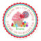 Sweet Candy Land Cupcake Lollipop Stickers