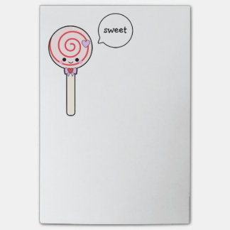 Sweet Candy Lollipop Post-it Notes