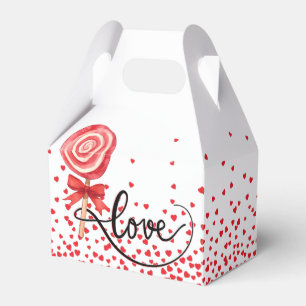 Sweet candy love Valentines day gift Favor Box