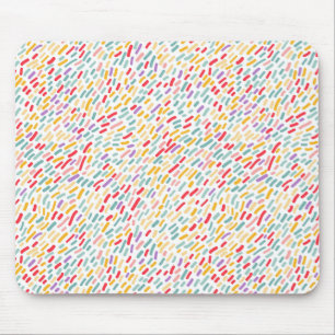 Sweet Candy Sprinkle Pattern Mouse Pad