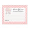 Sweet Carriage Mommy Advice Card Baby Shower Card