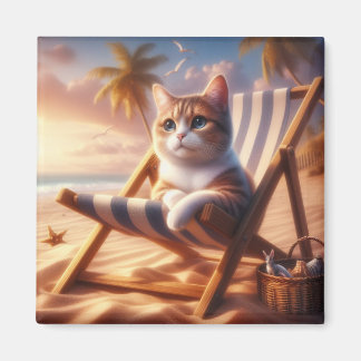Sweet cat magnet cadeau, cadeau amoureux des chats