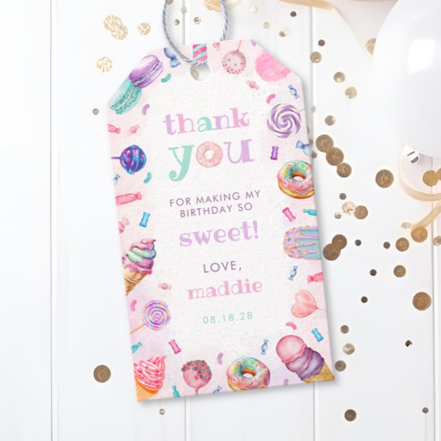 Sweet Celebration Candy Party Favour Tag (Creator Uploaded)