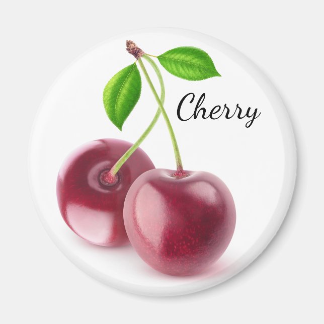 Sweet cherries magnet (Front)