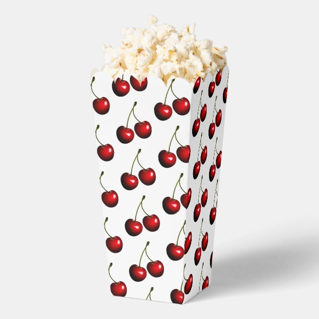 Sweet Cherries Popcorn Box (Popped)