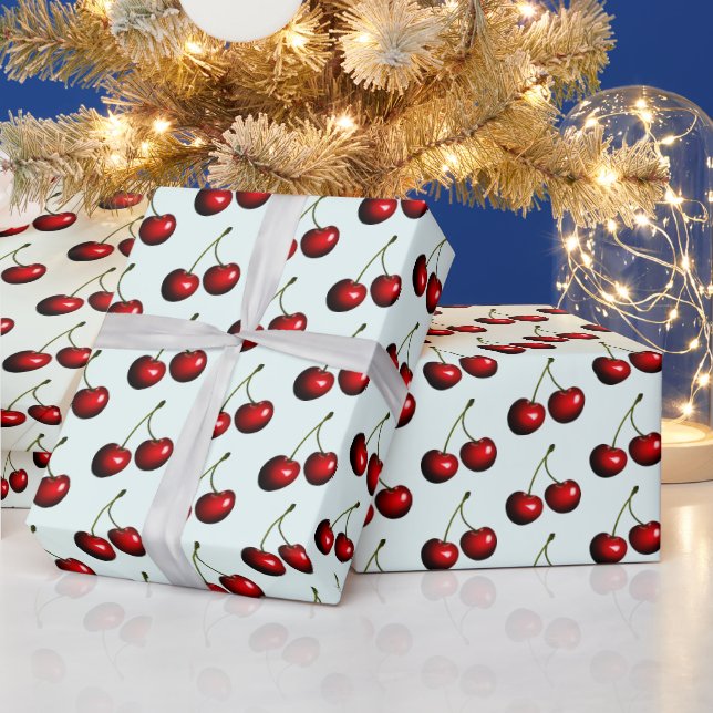 Sweet Cherries Wrapping Paper (Holidays)