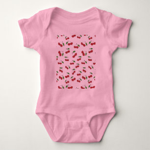 Sweet Cherry Baby Tutu Bodysuit