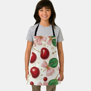 🍒Sweet Cherry Bliss All-Over Print Apron